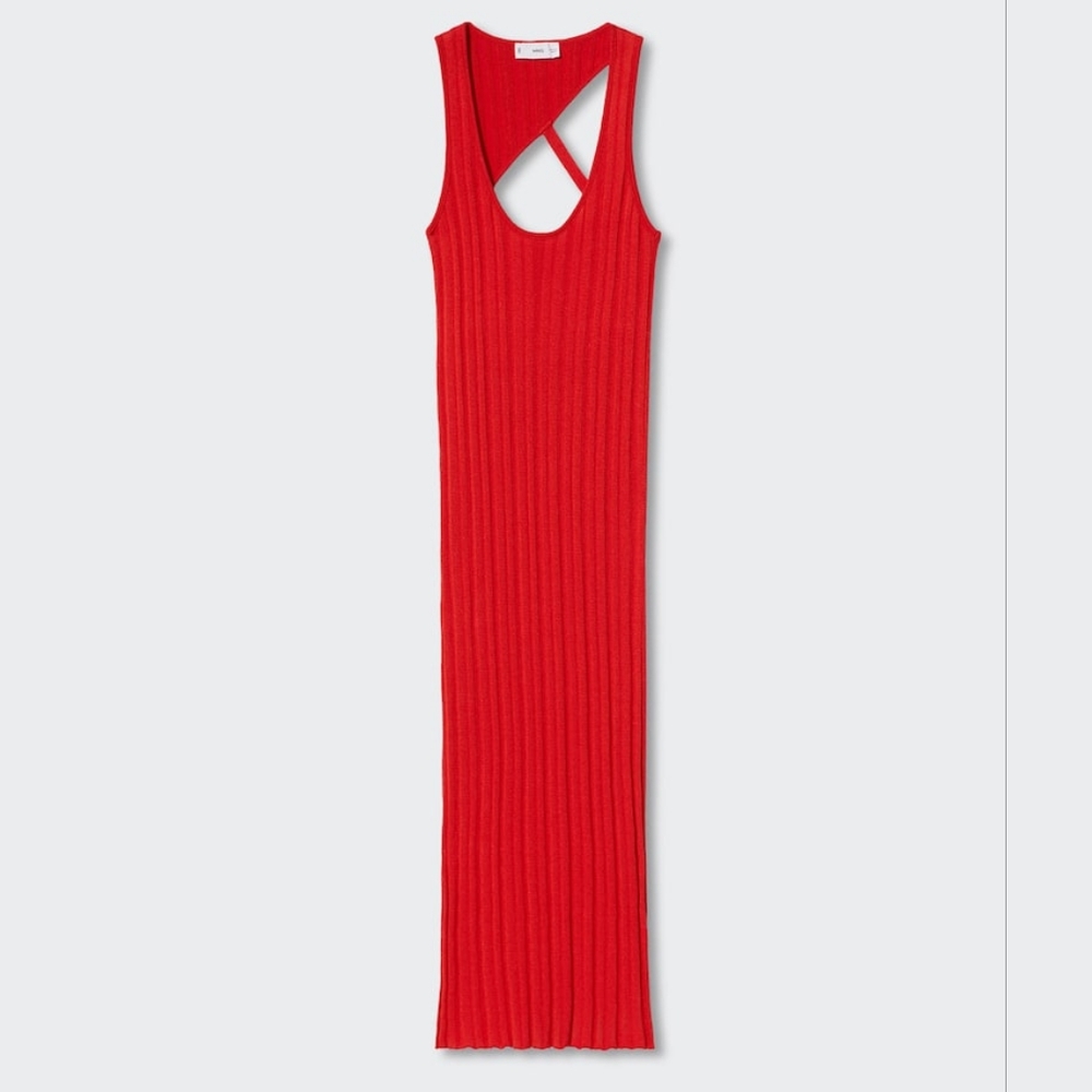 MANGO Ribbed dress - Picture 5 of 5
